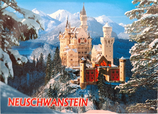 Magnet Schloss Neuschwanstein Winter