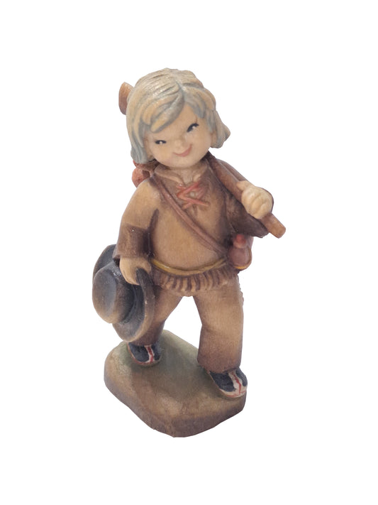 Holzfigur Tracker & Fuchs – Einzigartiges Design: Hunter with Fox online kaufen!