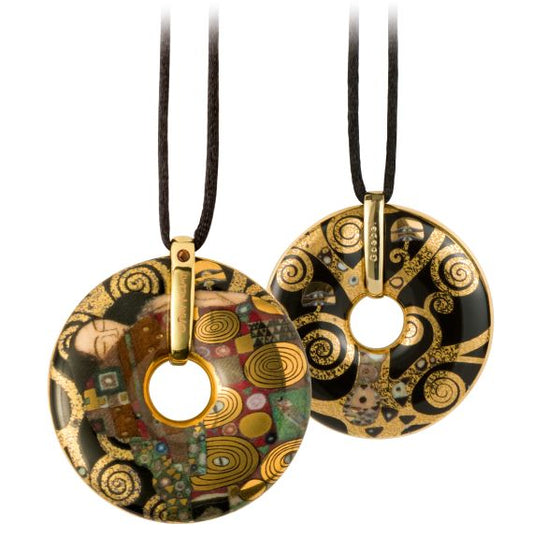 Goebel Necklace - Die Erfüllung Artis Orbis Gustav Klimt