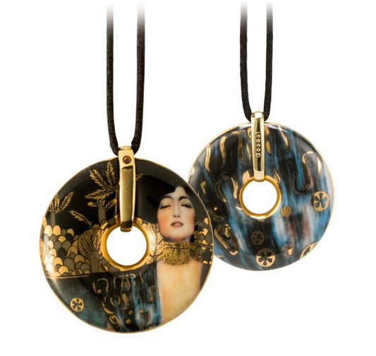 Goebel Necklace - Judith Artis Orbis Gustav Klimt