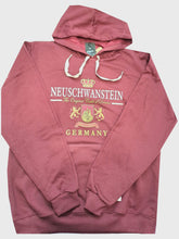 Lade das Bild in den Galerie-Viewer, Hoodie Leones Granate Deutschland-Germany and Crown
