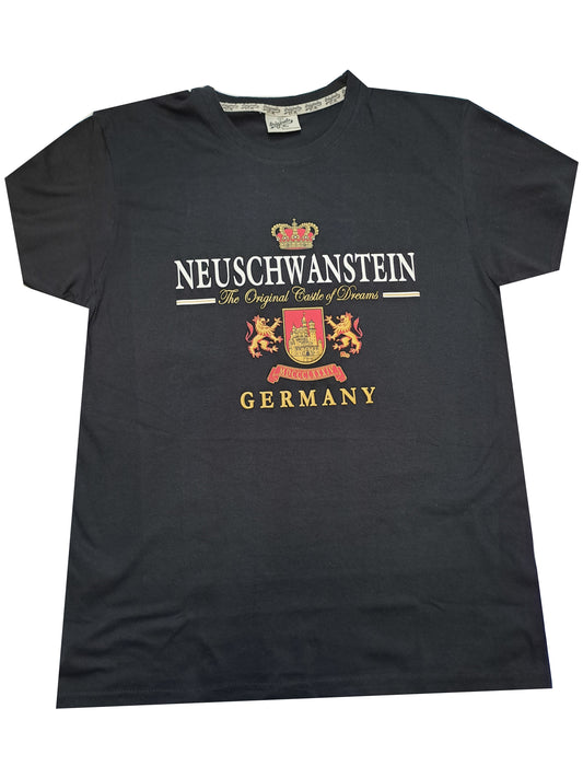 T-Shirt Kurzarm City Negro Leones Deutschland-Germany