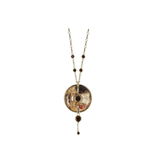 Goebel Necklace - Der Kuss Artis Orbis Gustav Klimt