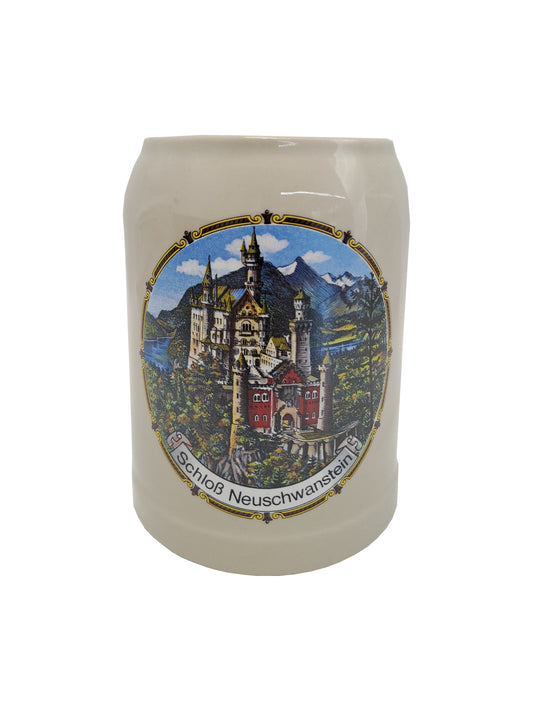 Steinkrug Schloss Neuschwanstein 500ml - Hochwertiger Bierkrug online kaufen bei Allgäu Shopping