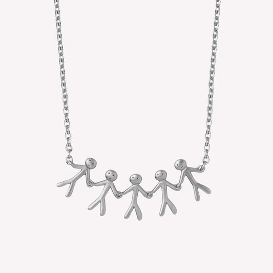 byBiehl Together 5 - Halskette aus Sterlingsilber | Perfektes Geschenk für Familie und Freunde im Allgäu Online Shop