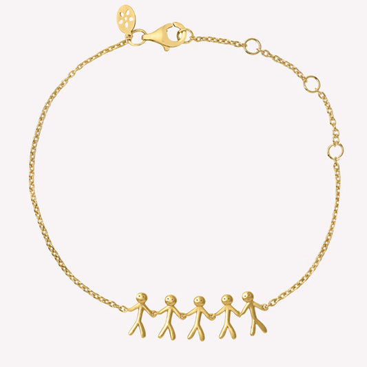 byBiehl Armband - Bracelet Gold Family Together 5