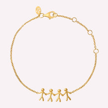 Lade das Bild in den Galerie-Viewer, byBiehl Armband Gold Together Family 4 | Kinderfreundlicher, Eleganter Schmuck bei Allgäu Shopping
