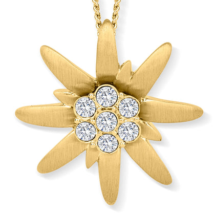 CRYSTALP Heidi Edelweiss Kette