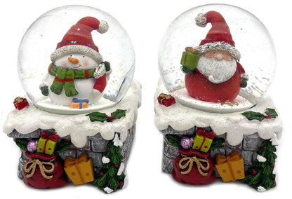 Schneekugel Nikolaus-Schneemann 65mm