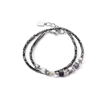 COEUR DE LION Armband Joyful Colours Silber Grau – Eleganter Schmuck jetzt online kaufen