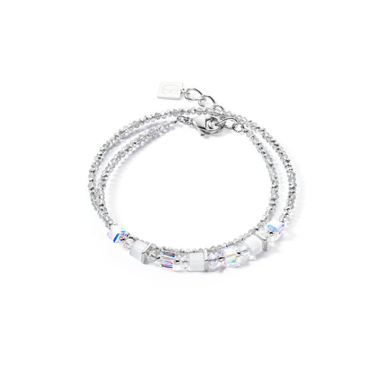 COEUR DE LION Armband Silber & Weiß – Zeitlos eleganter Schmuck online kaufen