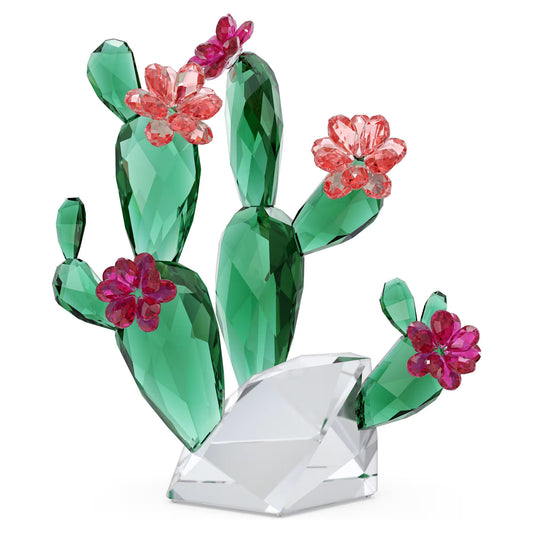 SWAROVSKI Crystal Flowers Desert Pink Cactus mit 2.951 Kristall-Facetten – Jetzt im Sale mit Rabatt sichern!