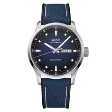 Lade das Bild in den Galerie-Viewer, MIDO Armbanduhr Multifort III Blau M0384301704100
