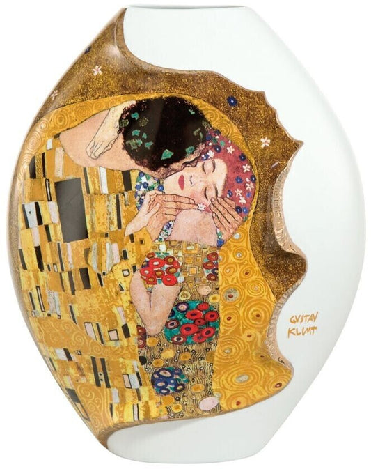 Goebel Vase 31 cm limitierte Edition "Der Kuss" - Gustav Klimt Design