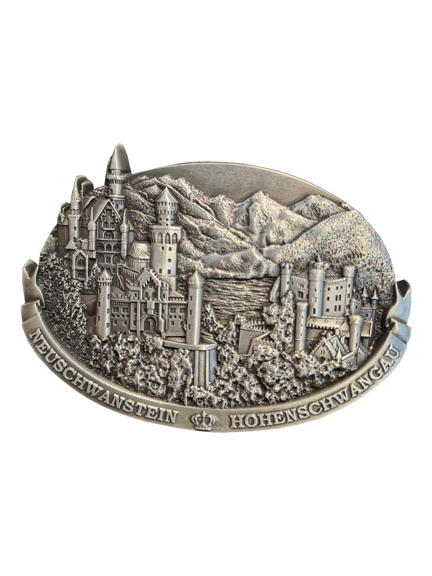 Magnet Oval – Schloss Neuschwanstein & Schloss Hohenschwangau | Bayern Souvenir