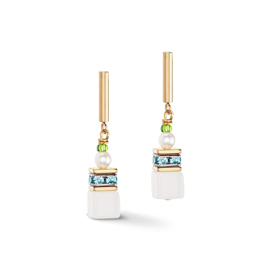 COEUR DE LION Ohrstecker Multicolor Fusion Pearls