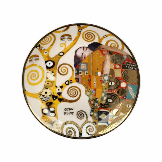 Goebel Artist Gustav Klimt Mini-Teller "Die Erfüllung" – Exklusives Sammlerstück im Online Shop