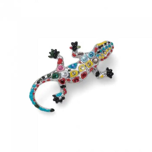 Oliver Weber Brooch Gaudí Drac Small Multicolor – Kunstvolle Schmuckkreation im Allgäu-Shop