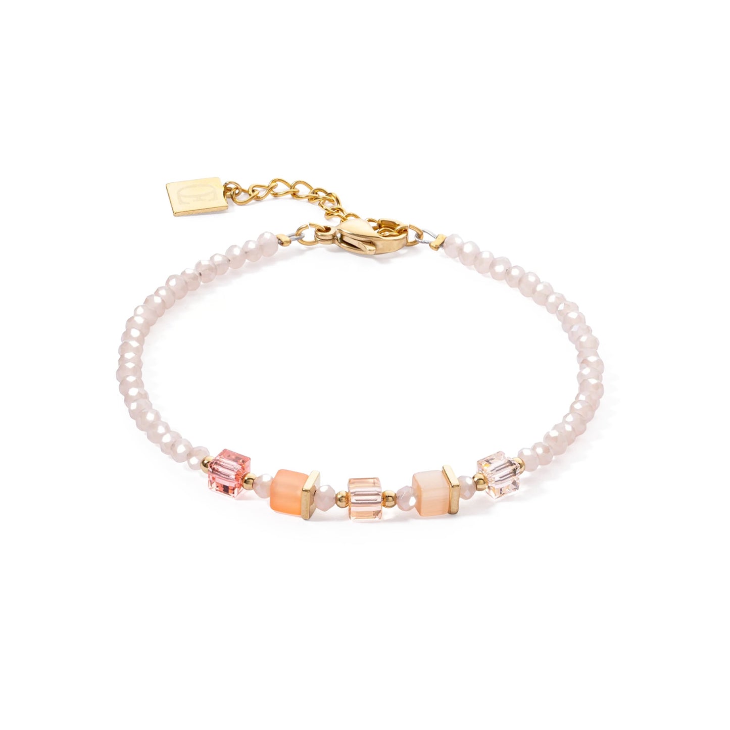 COEUR DE LION Armband Apricot Joyful Colours