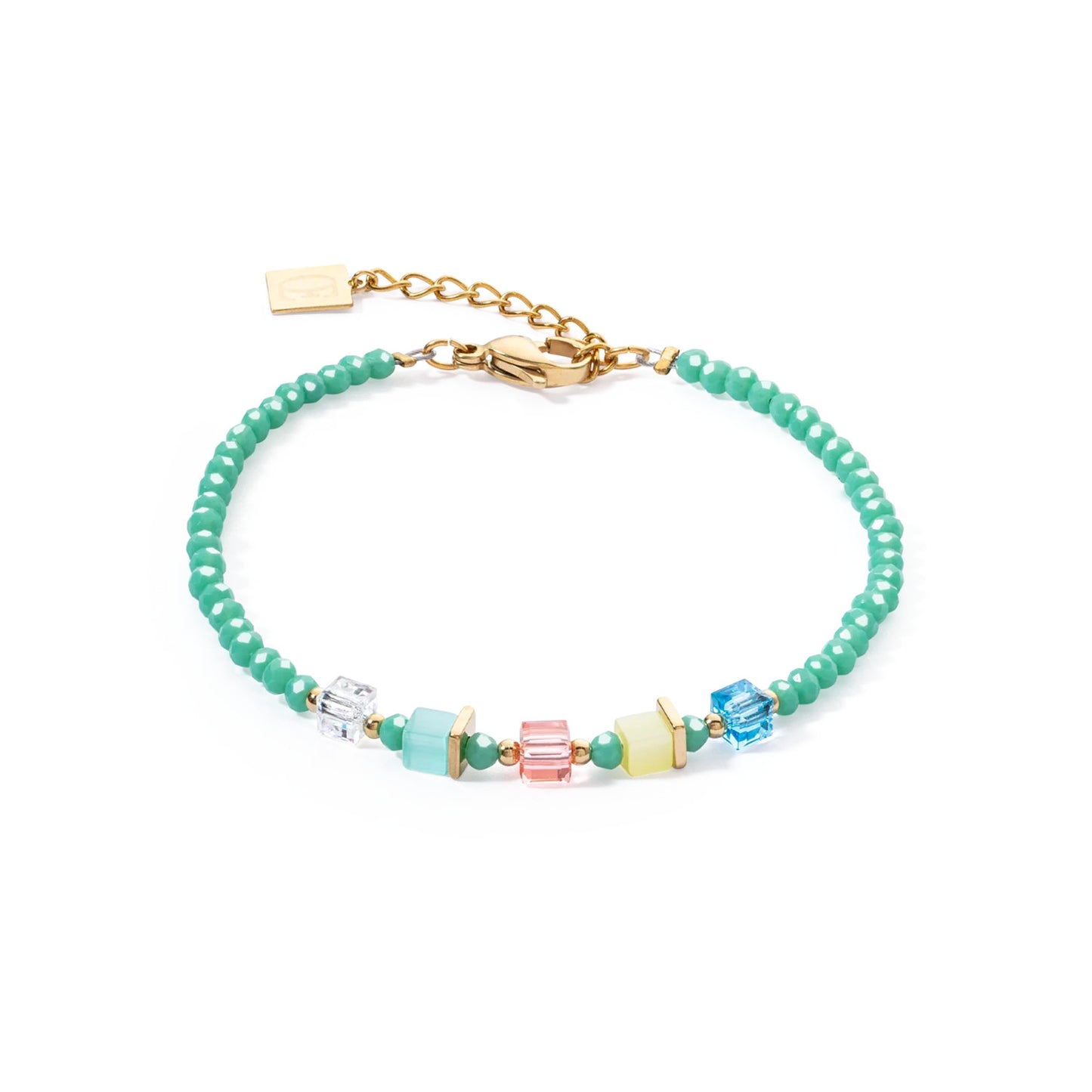 COEUR DE LION Armband Multicolor Green