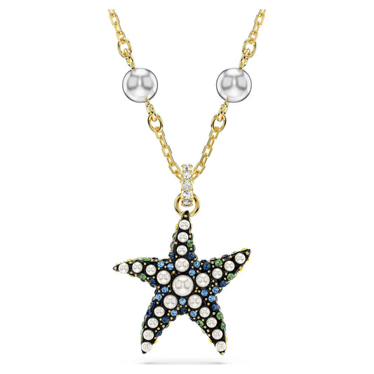 SWAROVSKI Idyllia Necklace Starfish Gold -Eleganter Schmuck inspiriert von der Unterwasserwelt