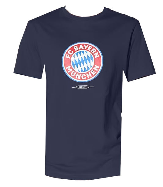 FC Bayern T-Shirt Essential Navy – Offizieller Fanartikel | Allgäu Online Shop