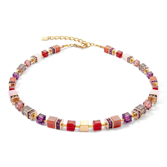 COEUR DE LION Collier Statement Rot-Gold – Highlight Halskette für besondere Anlässe