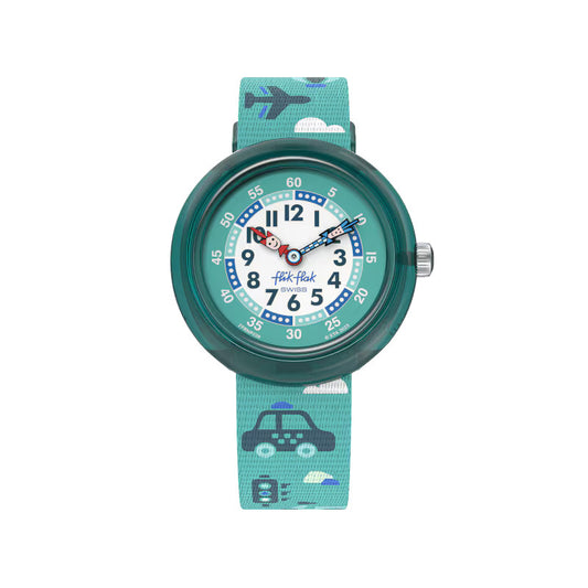 Flik Flak Armbanduhr Time to Move FBNP228 – Kinderuhr mit sportlichem Design