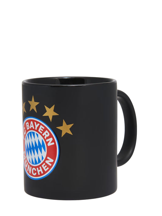 FC Bayern Tasse Schwarz mit Logo – Offizieller Fanartikel