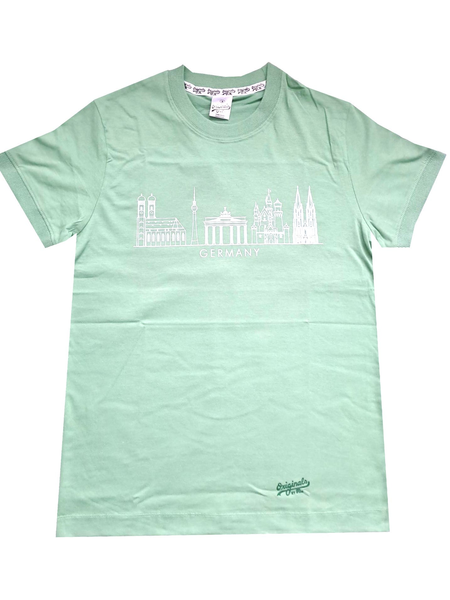 T-Shirt Street Deutschland Sky Blanco verde online kaufen