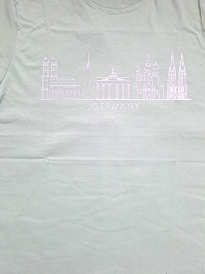 T-Shirt Street Deutschland Sky Blanco verde online kaufen