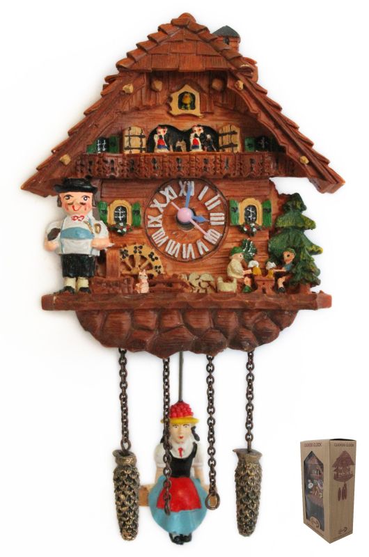 Magnet Kuckucksuhr Schwarzwaldmädchen – Traditionelles Souvenir im Allgäu-Shop