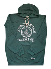 Lade das Bild in den Galerie-Viewer, Hoodie Verde Schloss Neuschwanstein with Kangaroo Pocket
