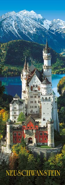 Magnet Schloss Neuschwanstein – Vertikales Format für Ihre Sammlung | Jetzt kaufen!