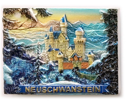 Magnet Schloss Neuschwanstein Winter